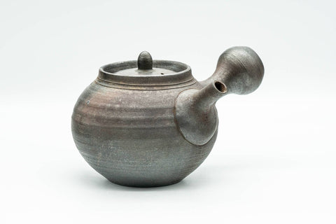 Japanese Kyusu - Ash Glazed Bizen-yaki Ceramic Teapot - 340ml