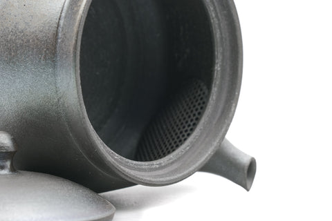 Metallic Striped Tokoname Teapot - 160ml