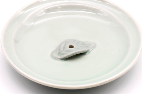 Celadon Plate Incense Stick Holder