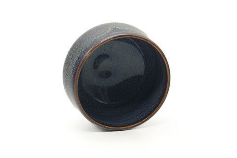 Japanese Teacup - Blue Hare's Fur Glazed Yunomi - 260ml