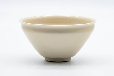 Japanese Matcha Bowl - 瑞雲 Zuiun - Shiro Tenmoku-gata Kinin Kyo-yaki Chawan - 150ml