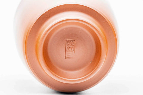 Japanese Teacup - Large Red Shudei Tokoname-yaki Yunomi - 180ml