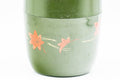 Japanese Chazutsu - Green Floral Tea Plastic Canister - 300ml - Tezumi