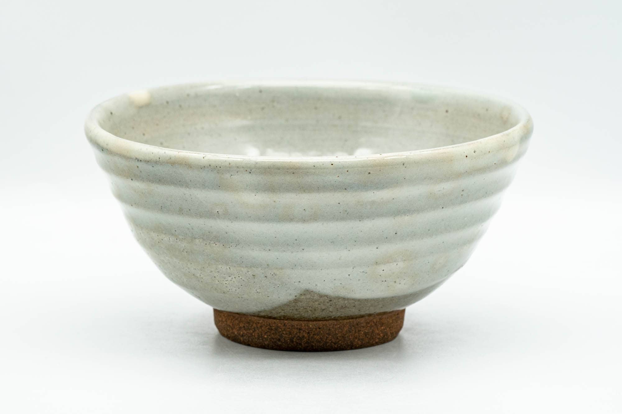 Japanese Matcha Bowl - Spiraling Grey Glazed Chawan - 250ml