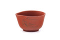 Tezumi — Japanese Katakuchi - Mountainous Red Shudei Tokoname-yaki Water Cooler - 120ml — front view