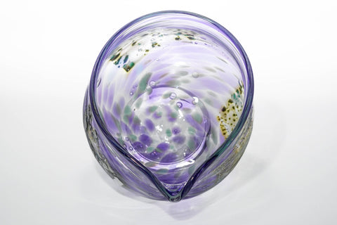 Sora 宙  - Purple Glass Spouted Matcha Bowl - 200ml