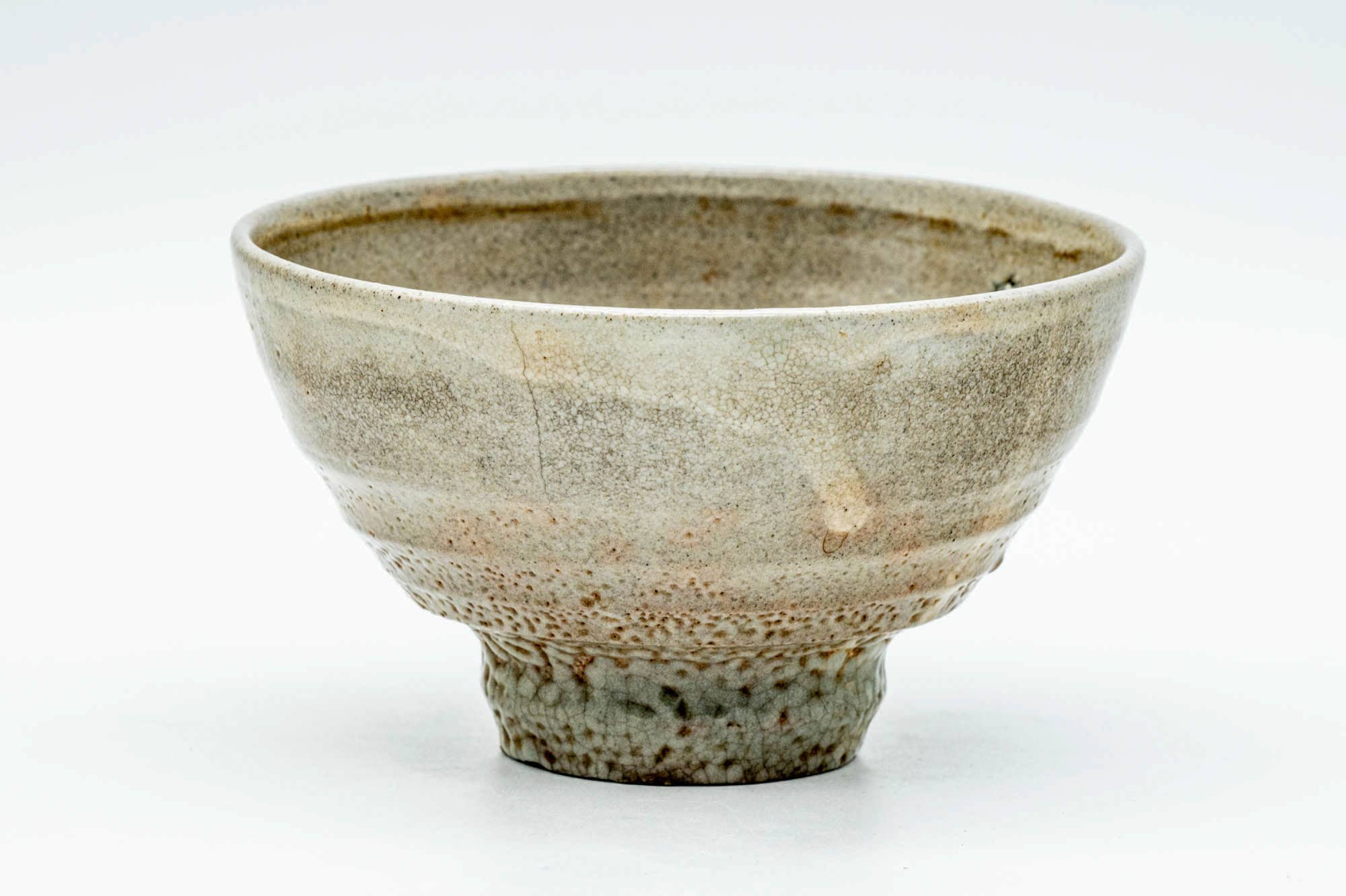 Japanese Matcha Bowl - Kairagi Textured Kouda-yaki Ido Chawan - 300ml