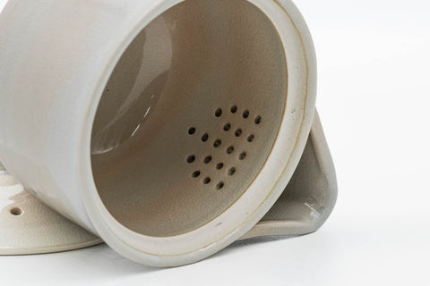 Tea Set - Hagi-yaki Kyusu Teapot with 5 Yunomi Teacups