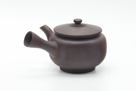 Japanese Kyusu - Small Purple Banko-yaki Teapot - 115ml