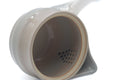 Tezumi — Japanese Tea Set - Classic Hagi Kyusu Teapot with 5 Yunomi Teacups — the teapot and cups arranged together