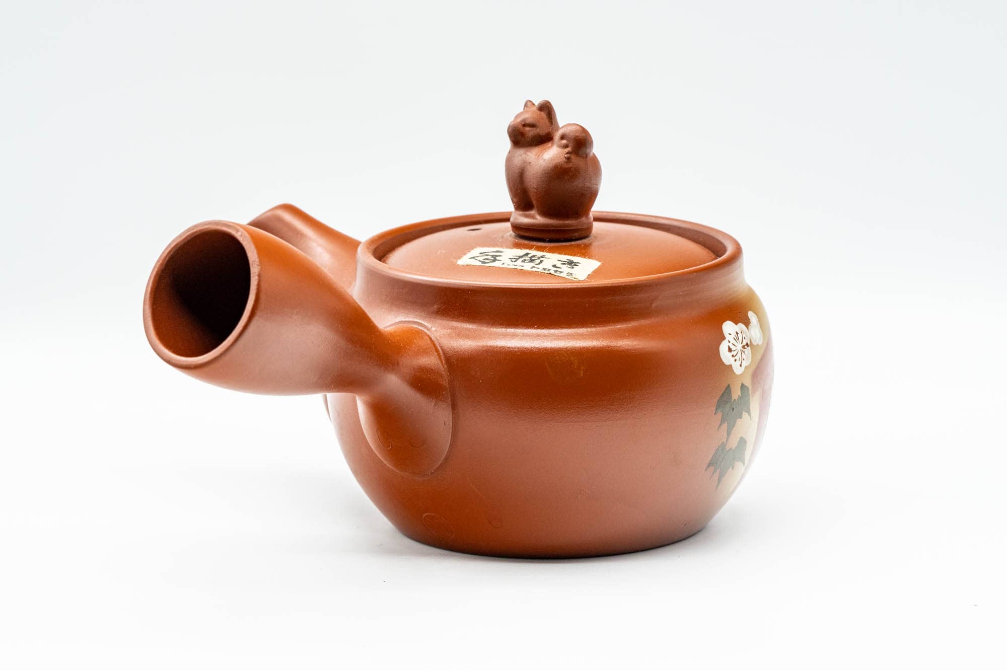 Japanese Kyusu - House Cat Tokoname-yaki Teapot - 330ml - Tezumi