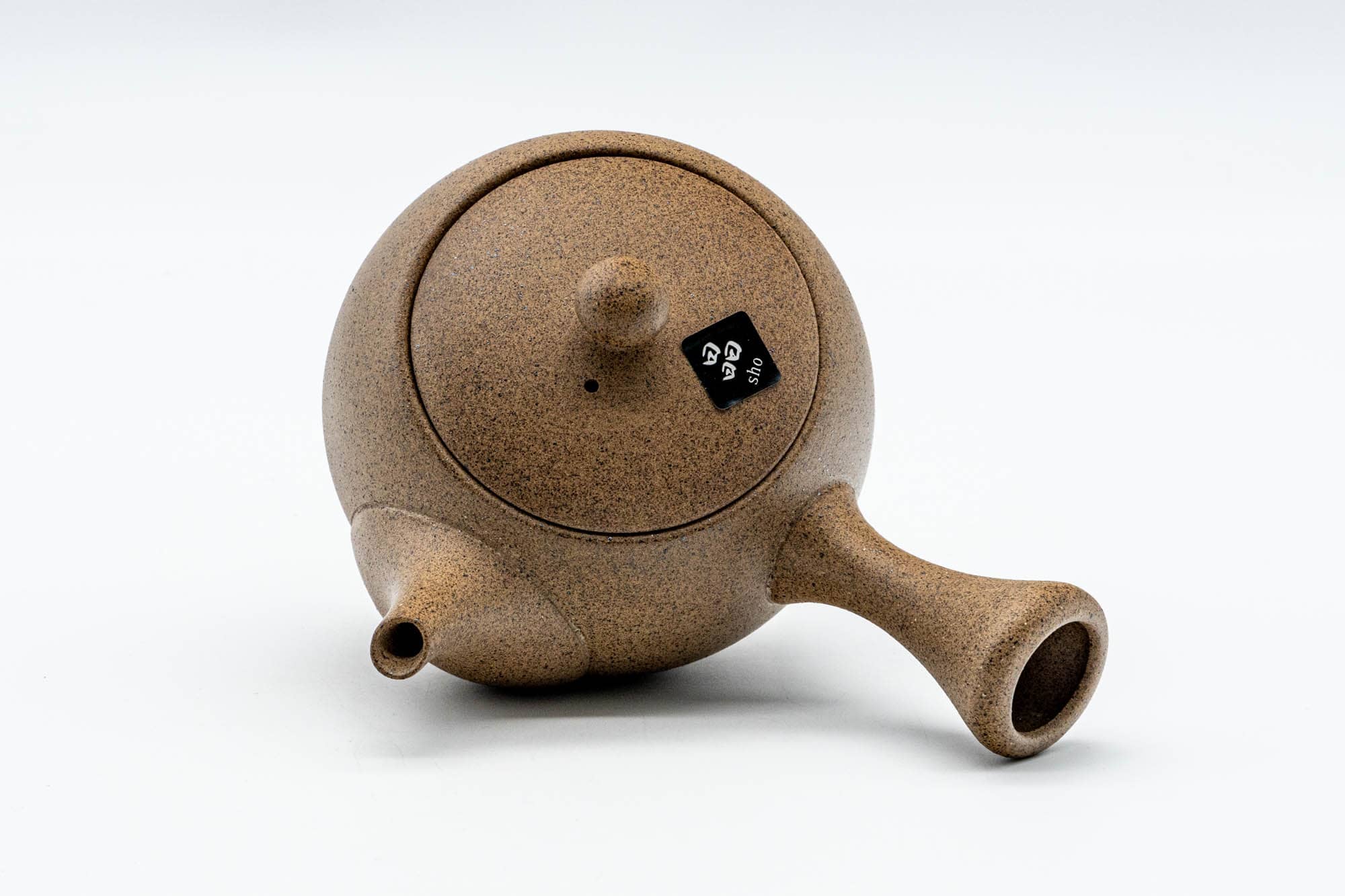 Japanese Kyusu - Brown Speckled Tokoname-yaki Stoneware Teapot - 300ml