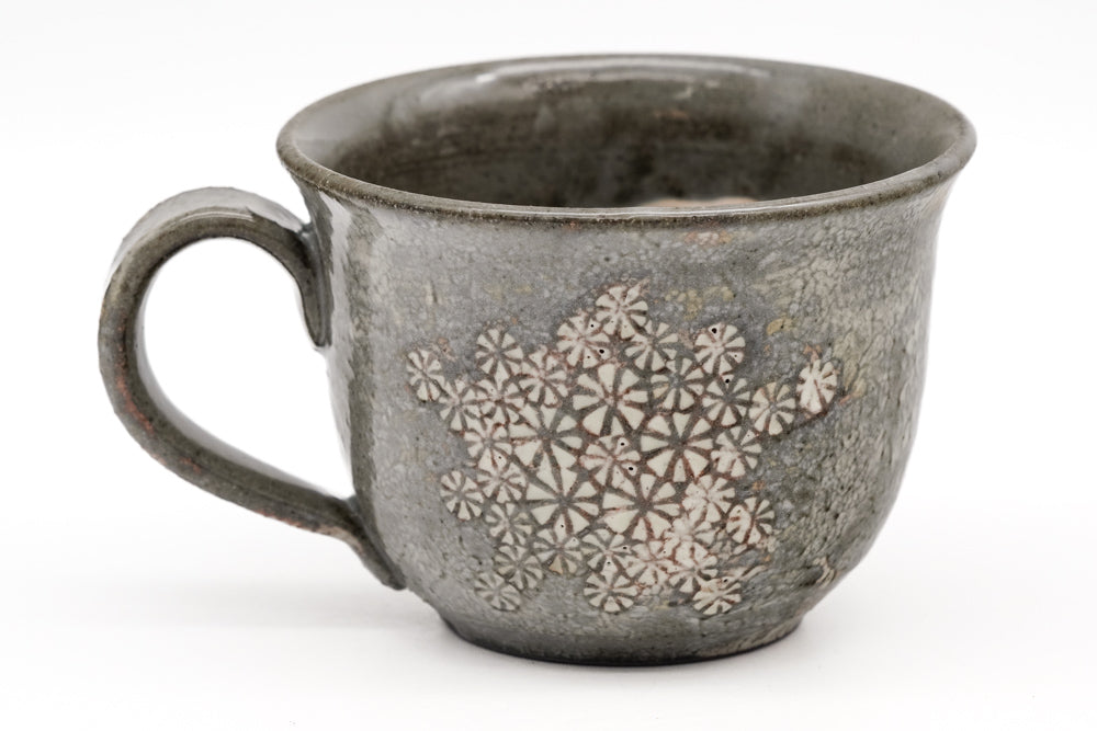 Igura Toshiya Hana Mishima Cup and Saucer - Thumbnail 3