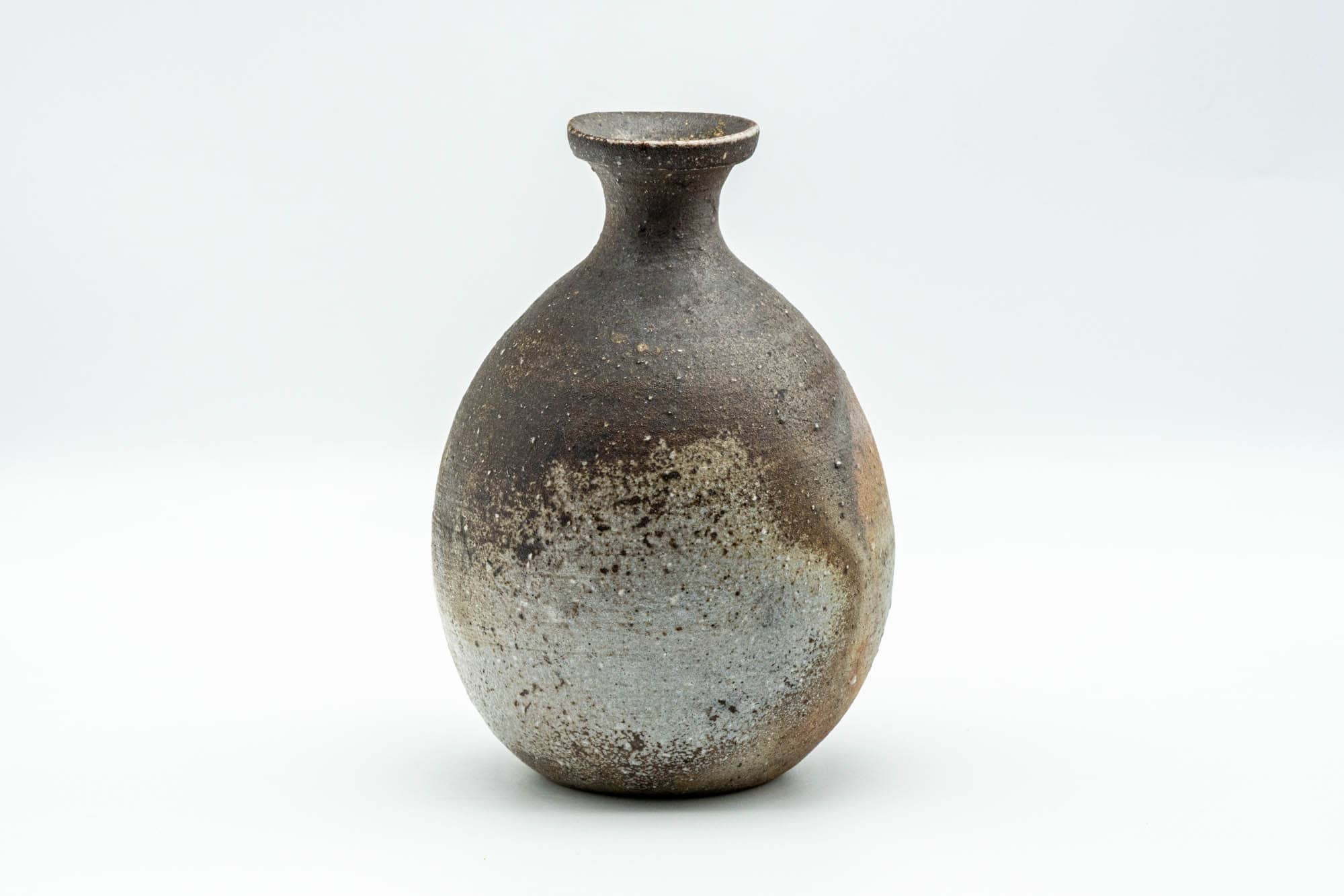 Japanese Hanaire - Textured Bizen-yaki Tea Ceremony Vase
