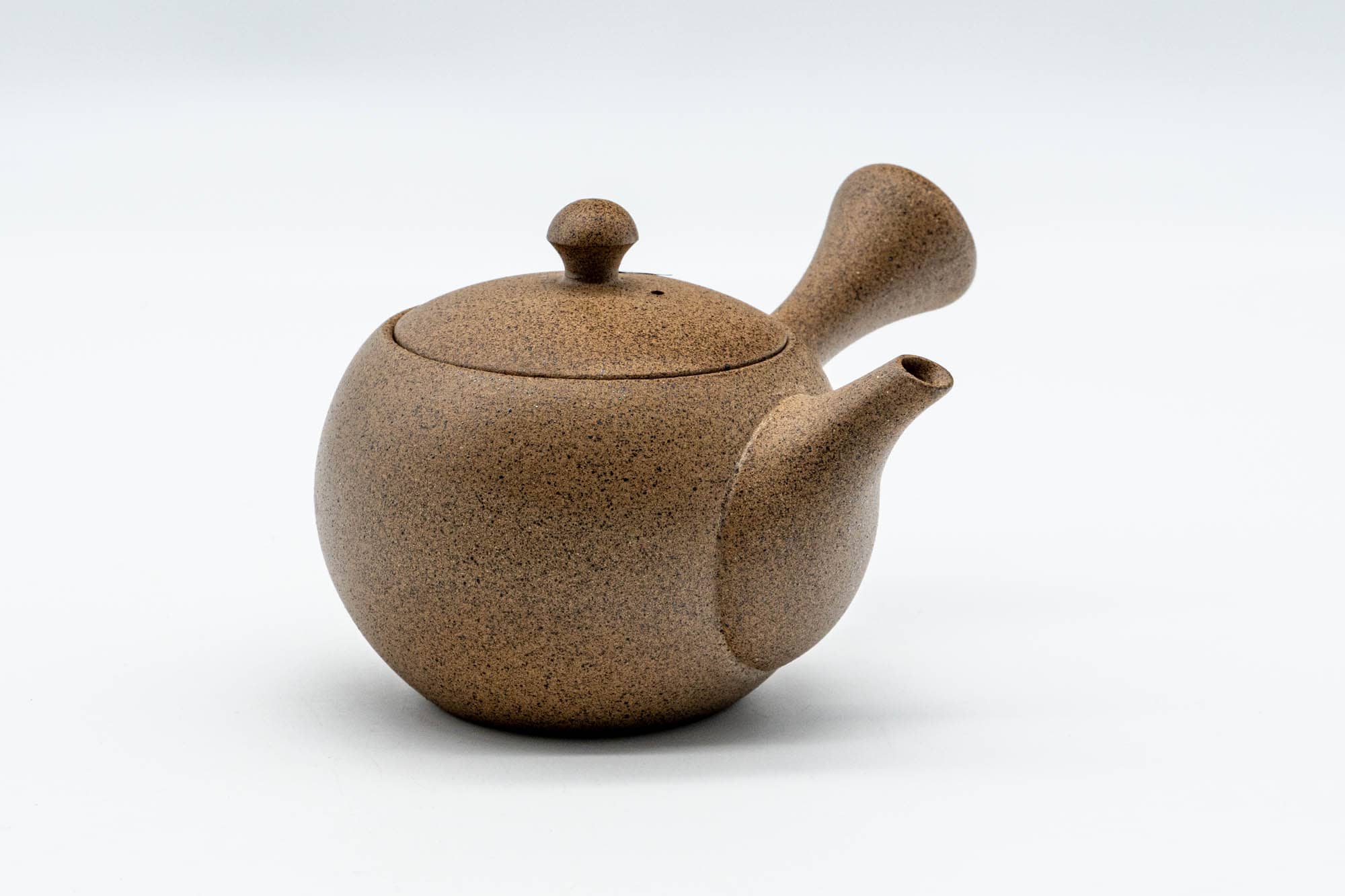 Japanese Kyusu - Brown Speckled Tokoname-yaki Stoneware Teapot - 300ml