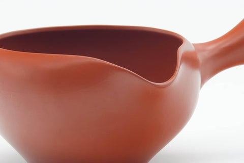 Japanese Yuzamashi - Red Shudei Tokoname-yaki Water Cooler - 200ml