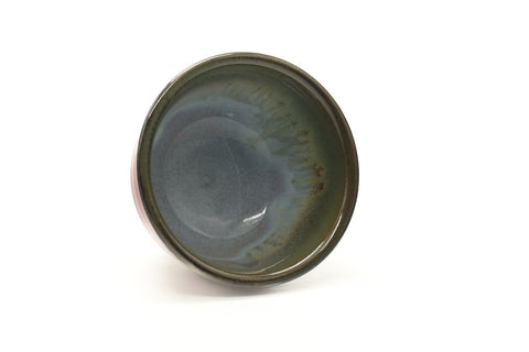 Japanese Teacup - Red Brown Drip-Glazed Agano-yaki Yunomi - 120ml