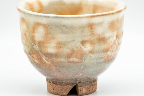 Japanese Teacup - Beige Pink Gohonte Hagi-yaki Yunomi - 150ml