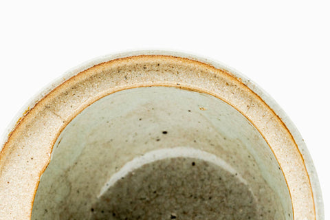 Japanese Houhin - Beige Brown Hakeme Handle-less Teapot - 100ml