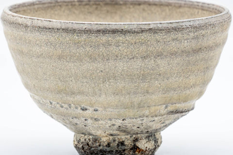 Japanese Matcha Bowl - 鈴木八郎 Hachiro Suzuki - 太子窯 Taishi Klin - Kohiki Glazed Seto-yaki Chawan - 300ml