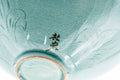 Tezumi — Korean Matcha Bowl - 황렌제/黄仁哲 Hwang Ren-je - Unkaku Green Celadon Chawan - 150ml — inverted showing the foot ring