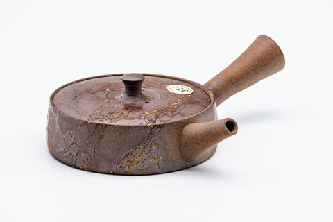 Mogake Seaweed Yakishime Tokoname Teapot - 110ml