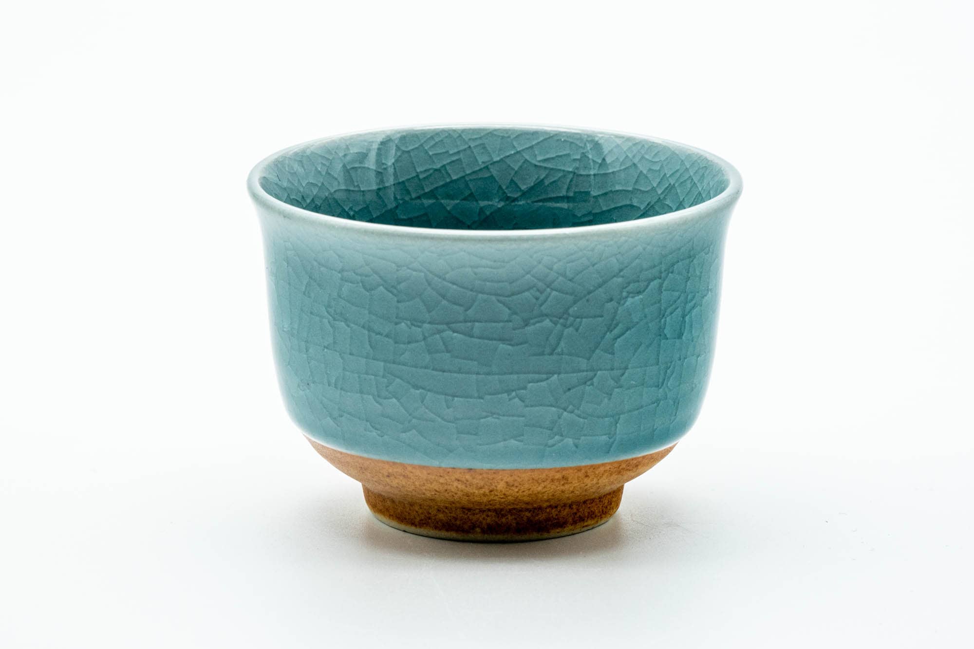 Japanese Teacup - Blue Celadon Glazed Yunomi - 120ml