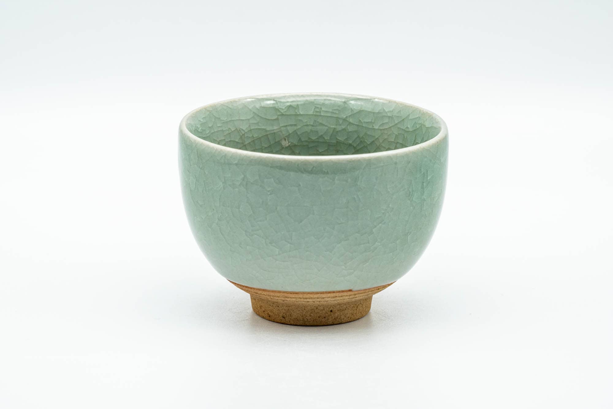 Japanese Teacup - Mint Green Celadon Glazed Yunomi - 130ml - Tezumi