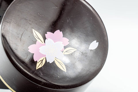 Japanese Chazutsu - Sakura Cherry Blossom Tea Canister - 300ml - Tezumi