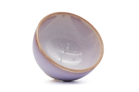 Set of 5 Purple Hagi-yaki Teacups - 100ml