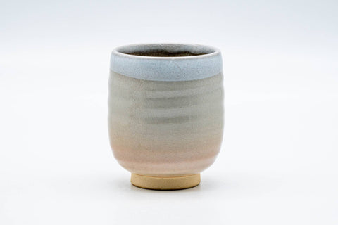 Japanese Teacup - Large Beige White Glazed Hagi-yaki Yunomi - 240ml