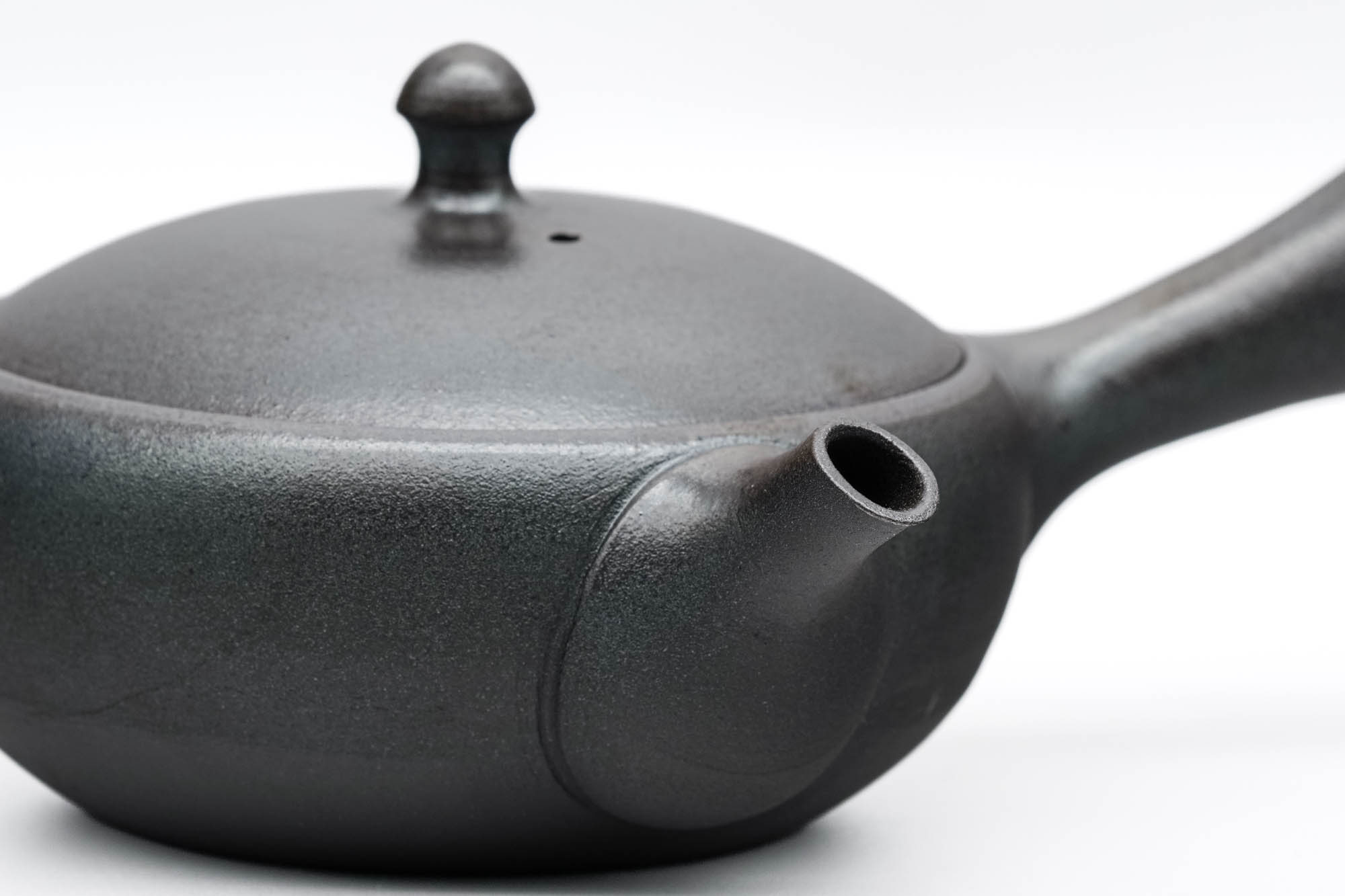 Japanese Kyusu - 澤田朋大 Sawada Tomohiro - Metallic Tokoname-yaki Teapot - 160ml