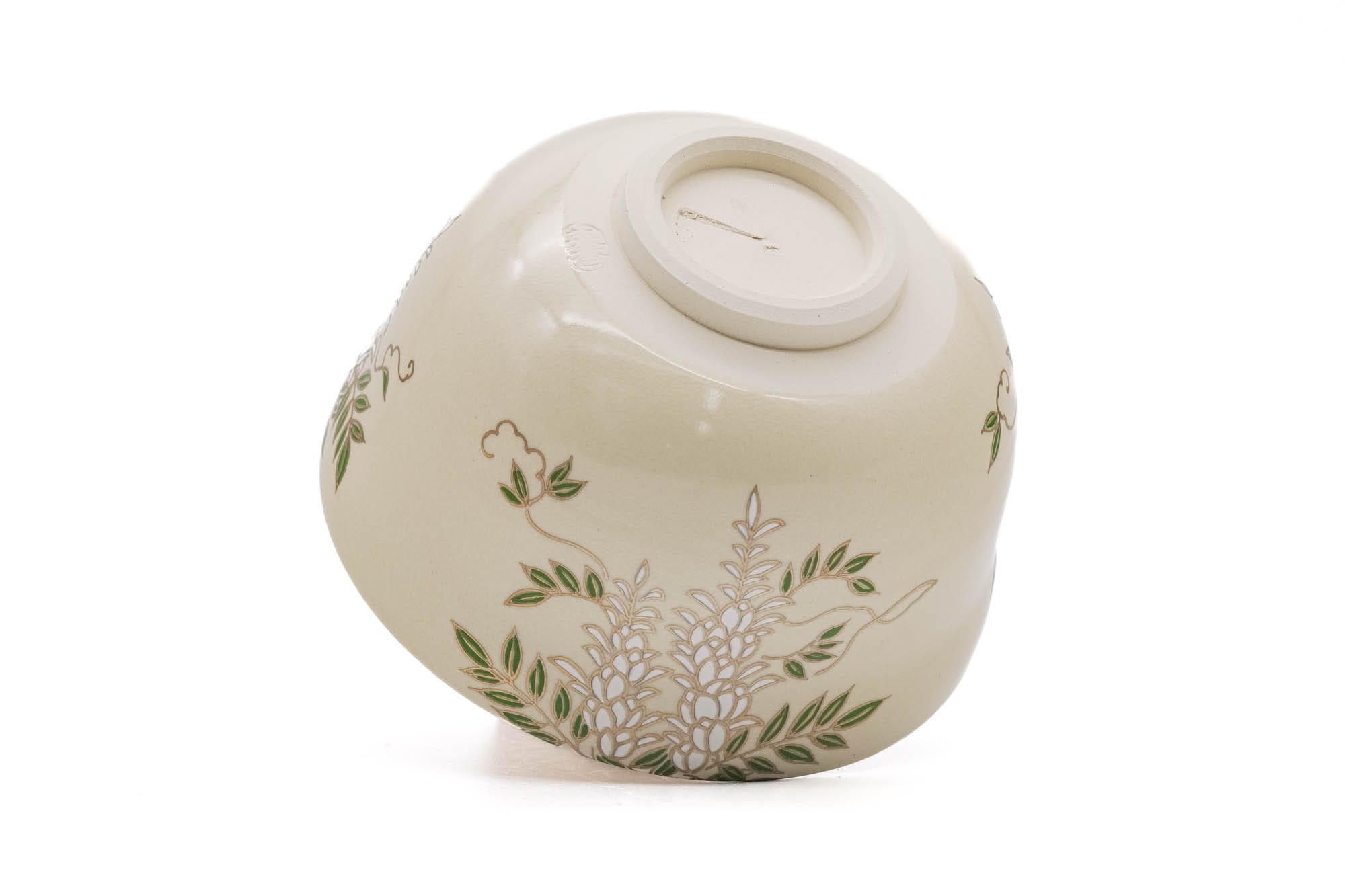 Purple Wisteria Kyo-yaki Chawan – Tezumi