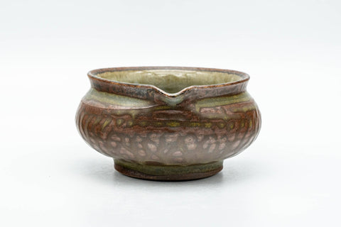 Japanese Katakuchi - Celadon Crazed Drip-Glazed Yuzamashi Water Cooler -  - 150ml - Tezumi