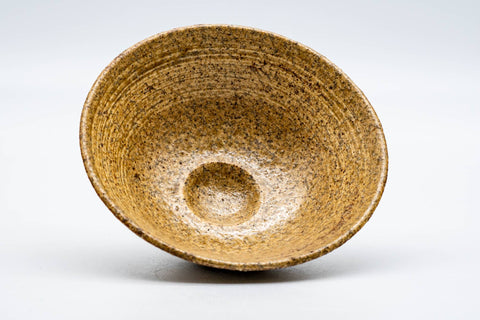 Japanese Matcha Bowl - Earthy Glazed Ki-Irabo Mino-yaki Summer Chawan - 100ml