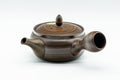 Japanese Kyusu - Hida Tosen Nerikomi Tokoname-yaki Teapot - 230ml - top-down view showing the spout