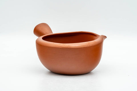 Japanese Yuzamashi - Red Shudei Tokoname-yaki Water Cooler - 140ml - Tezumi