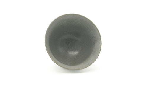 Tezumi — Japanese Teacup - Blue Grey Egret Yunomi - 150ml — three-quarter view