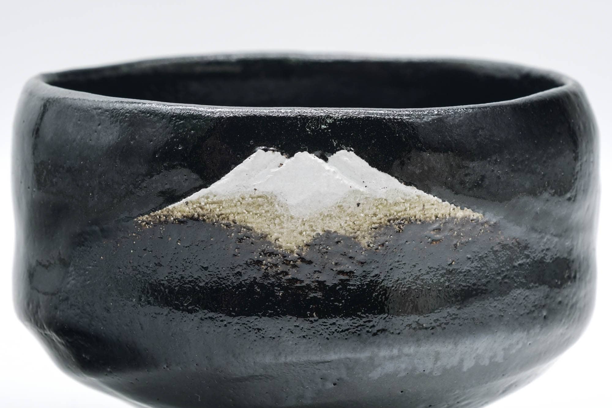 Shōraku 松楽 - Mt. Fuji Kuro-Raku Chawan – Tezumi
