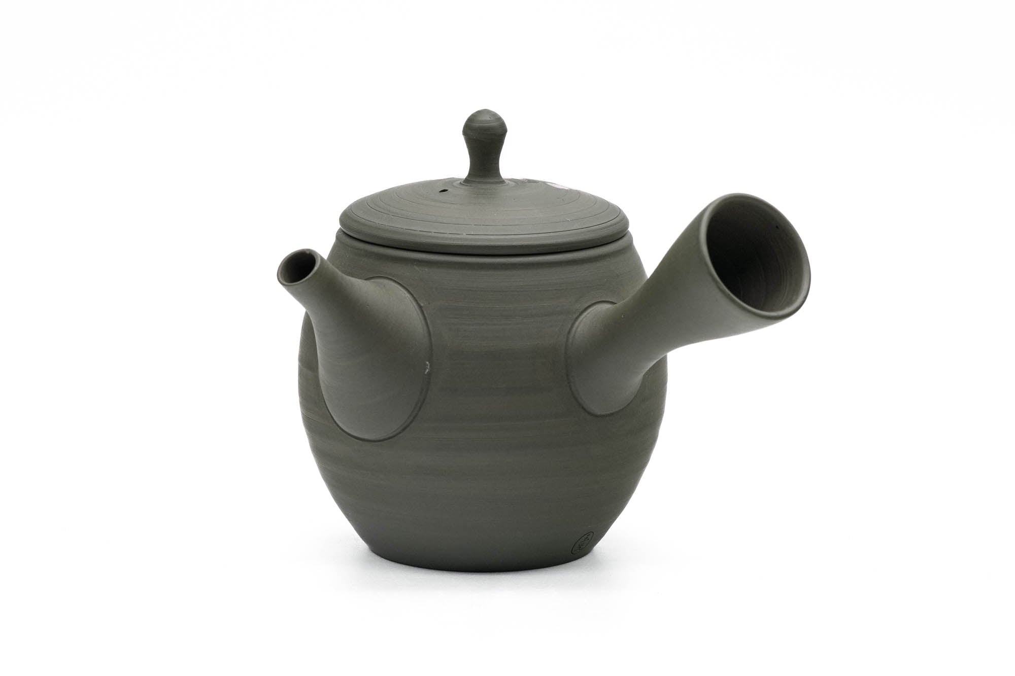 Japanese Kyusu - 玉光 Gyokko Kiln - Sakura Green Ryokudei Tokoname-yaki Teapot - 270ml