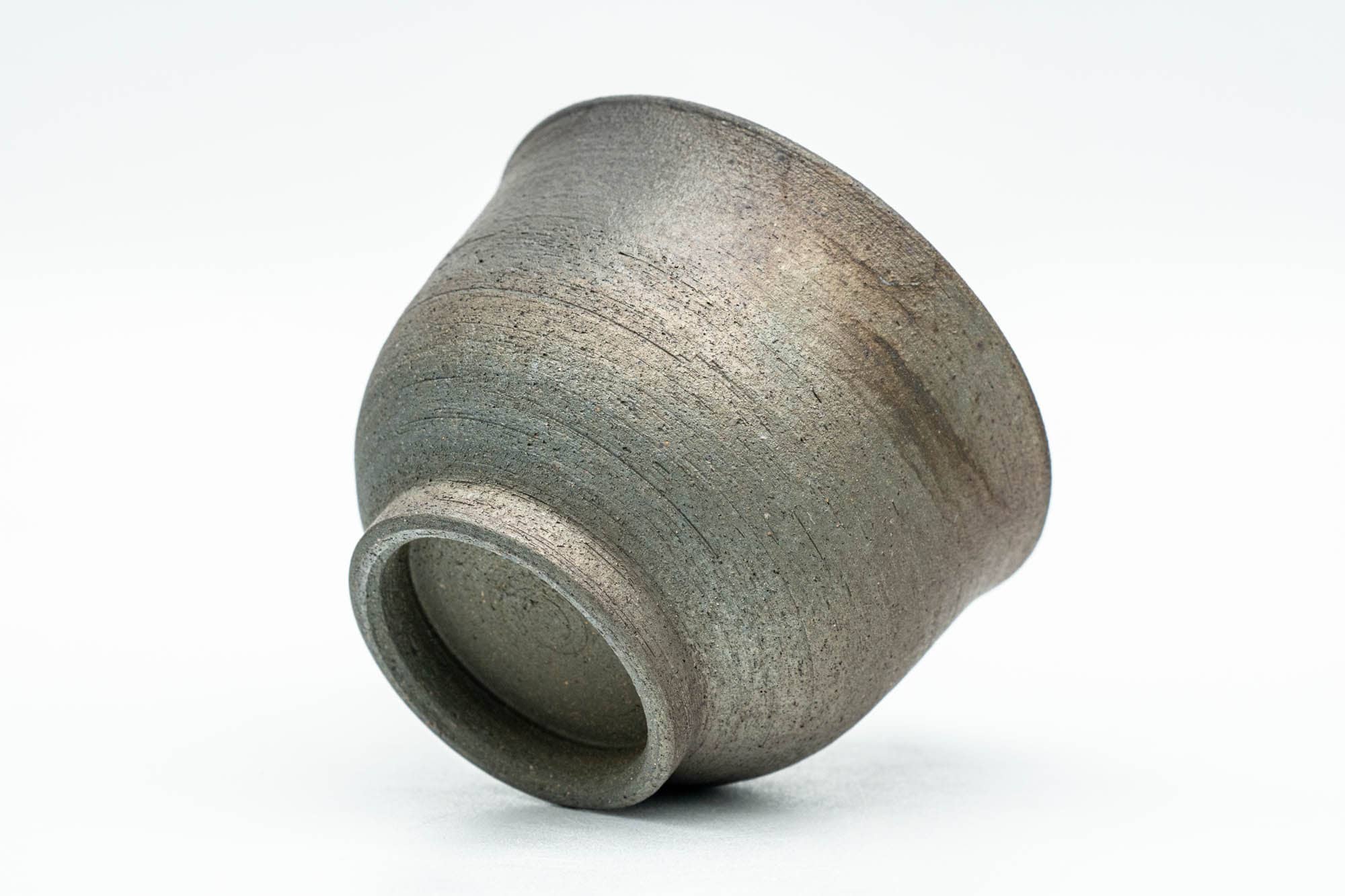 Japanese Teacup - Classic Unglazed Bizen-yaki Guinomi - 60ml - Tezumi