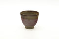 Tezumi — Japanese Teacup - Red Yellow Drip-Glazed Yunomi - 90ml — front view from another angle