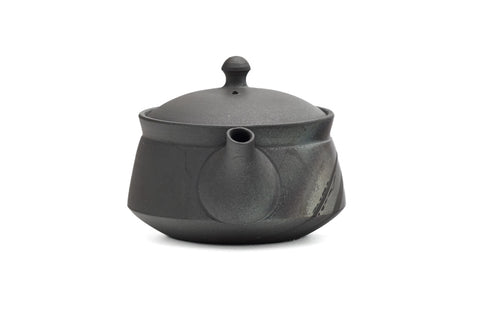 Metallic Striped Tokoname Teapot - 160ml