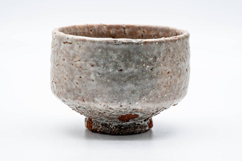 Japanese Matcha Bowl - 兼田佳炎 Kaneda Keien - Milky Glazed Hagi-yaki Chawan - 500ml