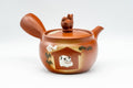 Japanese Kyusu - House Cat Tokoname-yaki Teapot - 330ml - Tezumi