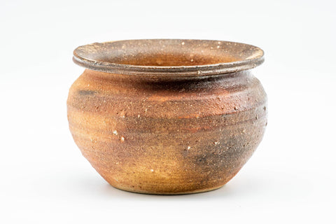 Japanese Kensui - Ash Glazed Shigaraki-yaki Water Bowl - 600ml - Tezumi