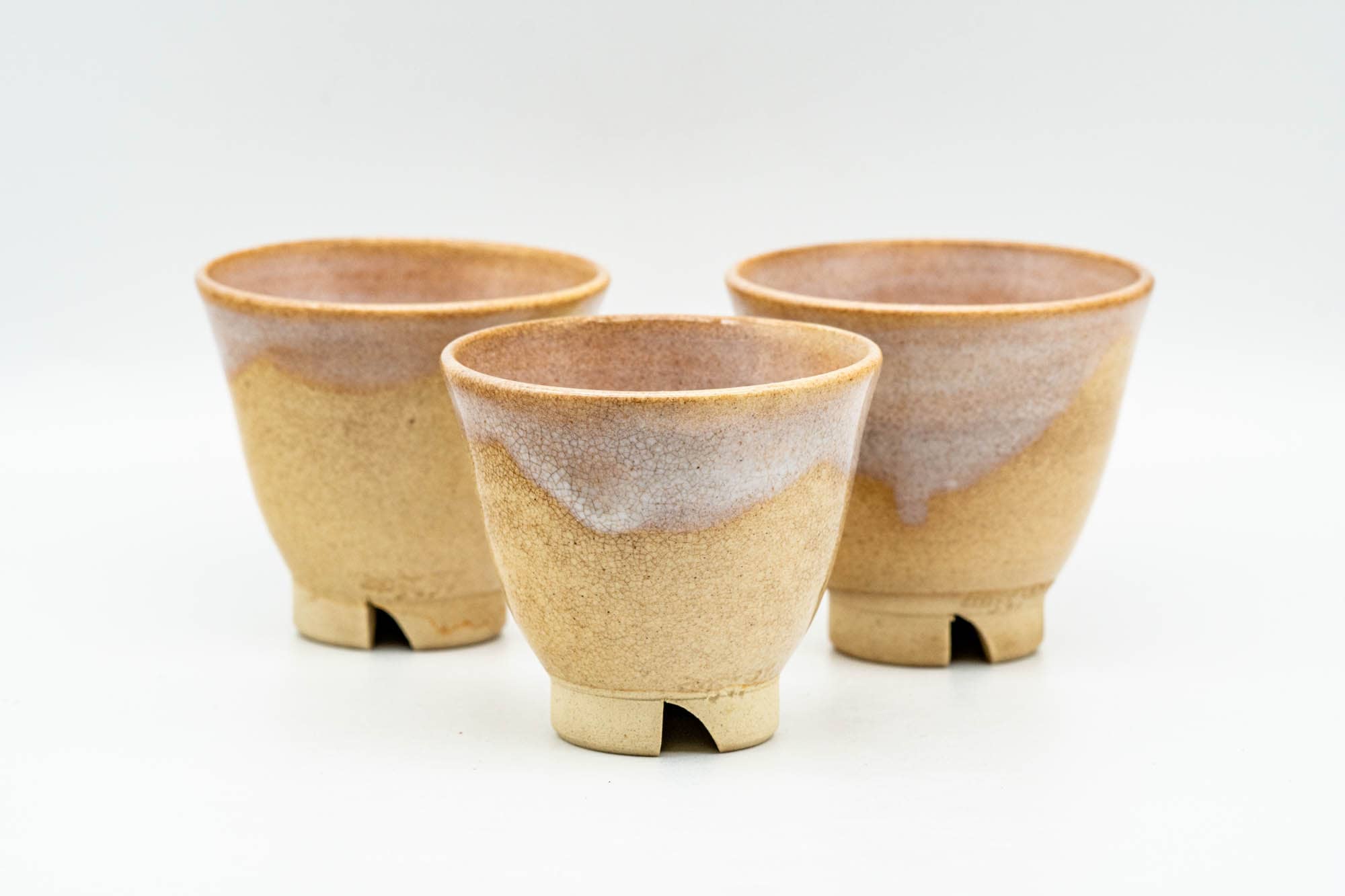Japanese Teacups Hagi-yaki Guinomi - Thumbnail 2