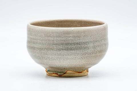 Yamato Shōroku 大和松緑 - Vintage Grey Hagi-Yaki Chawan