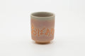 Tezumi — Japanese Teacup - Kanji Glazed Hagi-yaki Yunomi - 150ml — front view