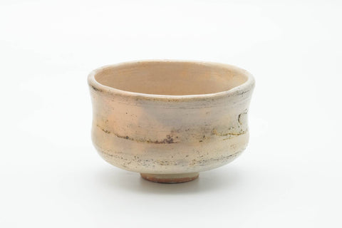 Japanese Matcha Bowl - Beige Earthy Speckled Chawan - 500ml